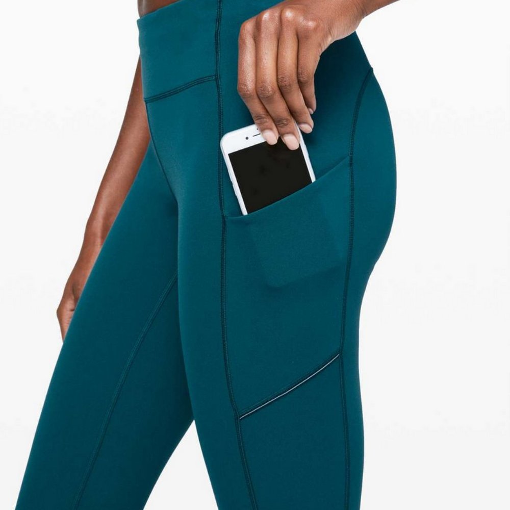 Lululemon Speed Up Tight 25" Size 8 - Bermuda Teal